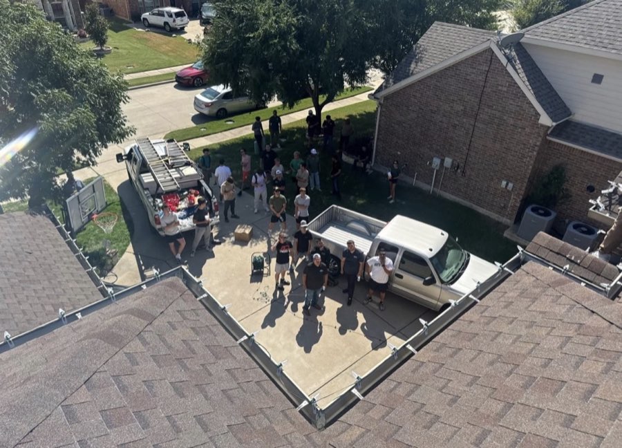 Roofline training aerial view